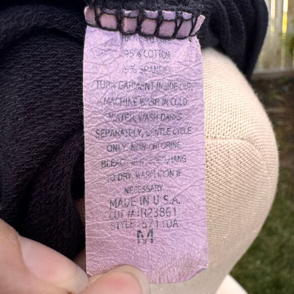 S.O.Y. Shine On You Black Owl Blouse Top Women’s size Medium - Picture 8 of 11